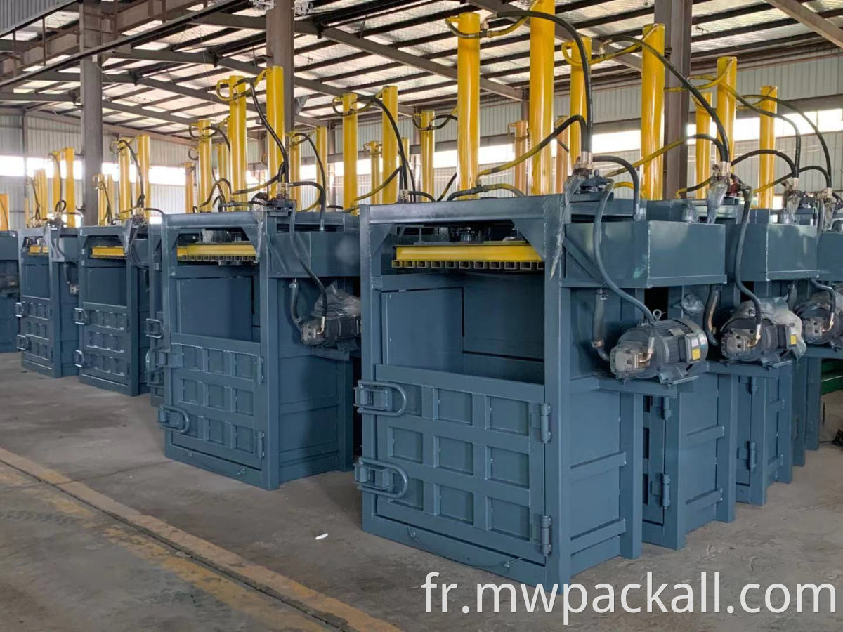 Carton Compressor Press Machine Machine Haute capacité hydraulique